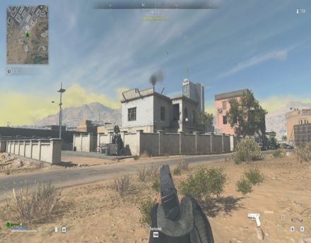 southwest of al mazrah city stronghold