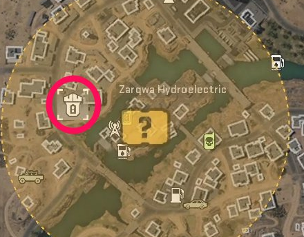 west of zarqwa stronghold