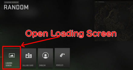 Modern Warfare 2 - Loading Screen Menu