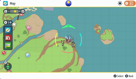 Pokemon Scarlet & Violet - TM Smart Strike Map Location