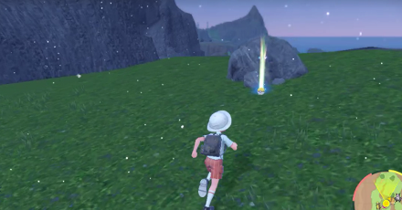 Pokemon Scarlet and Violet SV - TM125 - Flamethrower TM Overworld Location