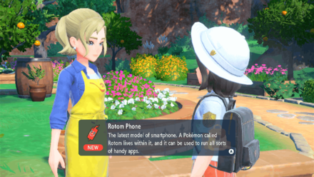 Pokemon Scarlet and Violet (SV) - Receive the Rotom Phone