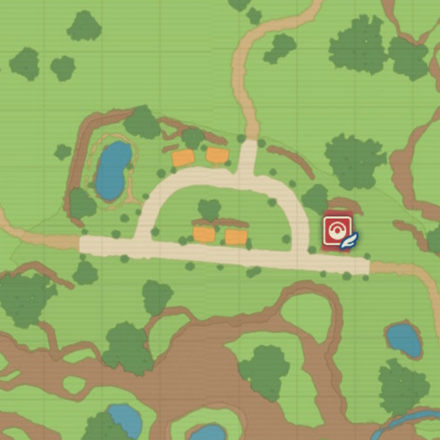 Pokemon Scarlet and Violet (SV) - Los Platos Map