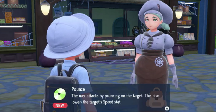 Pokemon Scarlet and Violet SV - TM021 - Pounce TM Overworld Location