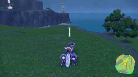Pokemon Scarlet and Violet SV - TM168 - Solar Beam TM Overworld Location