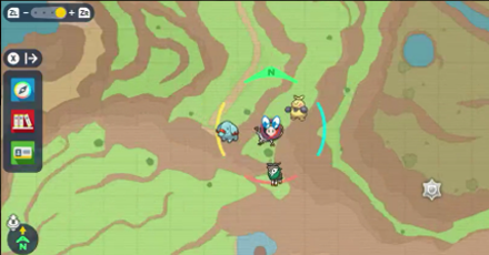 Pokemon Scarlet and Violet SV - TM030 - Snarl TM Overworld Location