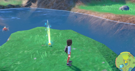 Pokemon Scarlet and Violet SV - TM065 - Air Slash TM Overworld Location