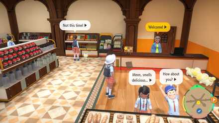Pokemon Scarlet and Violet (SV) - Make use of the cafeteria and the school store