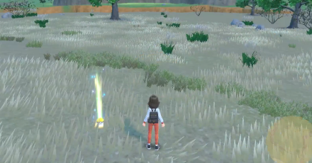 Pokemon Scarlet and Violet SV - TM005 - Mud-Slap TM Overworld Location