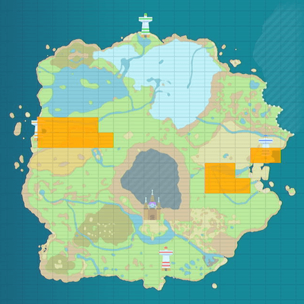 Pokemon Scarlet and Violet SV - Paldean Tauros (Fighting/Fire) Location and Habitat