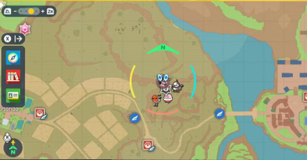 Pokemon Scarlet and Violet SV - TM018 - Thief TM Overworld Location