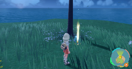 Pokemon Scarlet and Violet SV - TM146 - Grass Pledge TM Overworld Location
