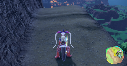 Pokemon Scarlet and Violet SV - TM127 - Play Rough TM Overworld Location