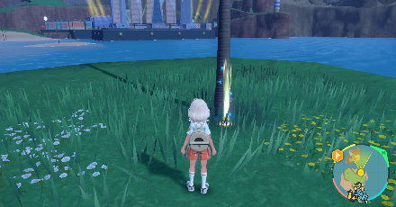 Pokemon Scarlet and Violet SV - TM144 - Fire Pledge TM Overworld Location