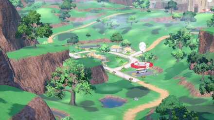 Pokemon Scarlet and Violet (SV) - Los Platos serves as a midpoint on the way to Mesagoza