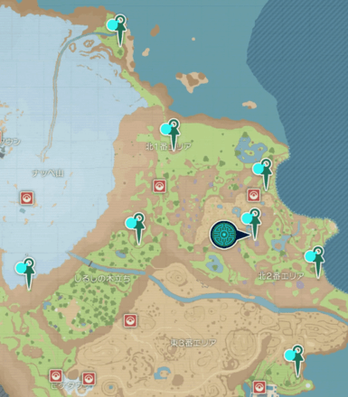 Pokemon Scarlet and Violet - Chi-Yu Stake Locations