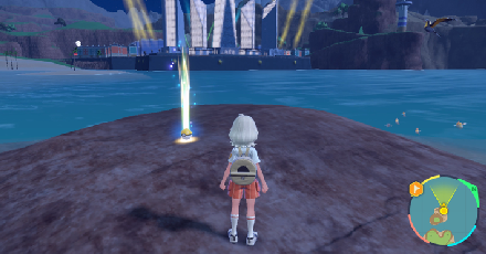 Pokemon Scarlet and Violet SV - TM163 - Hyper Beam TM Overworld Location