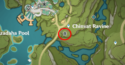 Genshin - Outside the Canvas Inside the Lens Greenery Chapter Day 4 - Historia Naturalis Sumeru Location