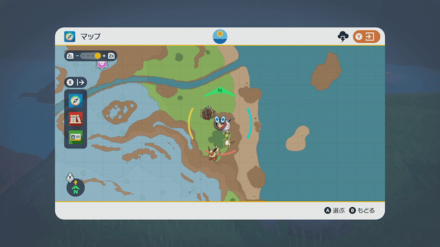 Pokemon Scarlet and Violet - Chi-Yu Stake 1 Map