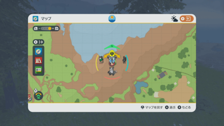 Pokemon Scarlet and Violet - Chi-Yu Stake 8 Map