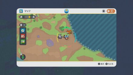 Pokemon Scarlet and Violet - Chi-Yu Stake 5 Map