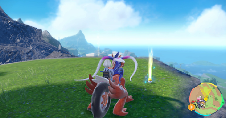 Pokemon Scarlet and Violet SV - TM116 - Stealth Rock TM Overworld Location