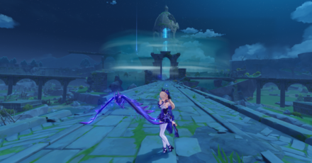 Genshin - Outside the Canvas Inside the Lens Greenery Chapter Day 4 - Legend of the Wind Knight III Example Photo