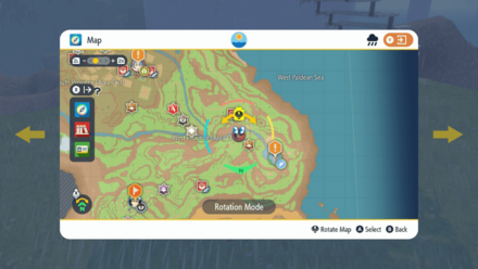 Pokemon Scarlet and Violet (SV) - West Province Area One Thunder Stone Location