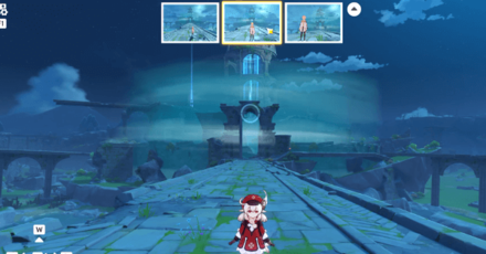 Genshin - Legend of the Wind Knight III Guide 1 - The Angle must span 1 photo-taking point