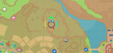 Pokemon Scarlet and Violet SV - Wild Tera Fletchling