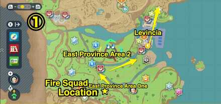 Route to Poison Squad Base Pokemon Scarlet and Violet