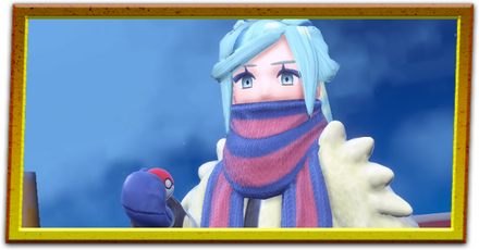 Grusha Ice Gym Leader Pokemon Scarlet and Violet