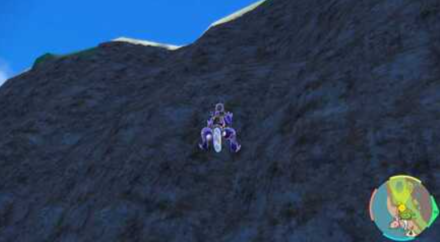 Pokemon Scarlet and Violet SV - Climb the wall using Koraidon or Miraidon