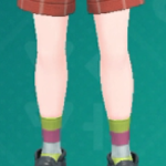 Pokemon Scarlet and Violet SV - Striped Crew Socks