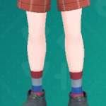 Pokemon Scarlet and Violet SV - Striped Crew Socks