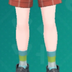 Pokemon Scarlet and Violet SV - Striped Crew Socks