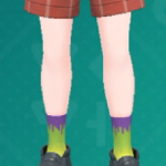 Pokemon Scarlet and Violet SV - Colorful Crew Socks