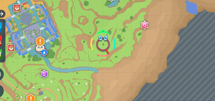 Pokemon Scarlet and Violet SV - Wild Tera Rockruff