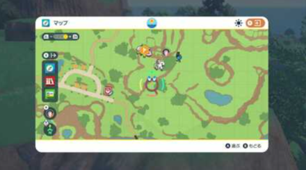 Pokemon Scarlet and Violet SV - Stake 5 Map View Location