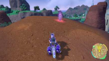 Pokemon Scarlet and Violet SV - Stake 8 World View Location