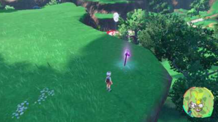 Pokemon Scarlet and Violet SV - Stake 5 World View Location