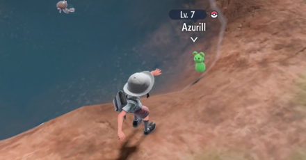 Pokemon Scarlet and Violet SV - Shiny Azurill