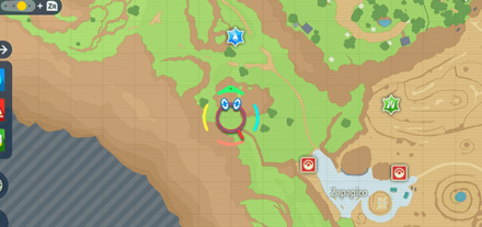 Pokemon Scarlet and Violet SV - Wild Tera Sneasel