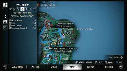 Eastern Barri Woods Map