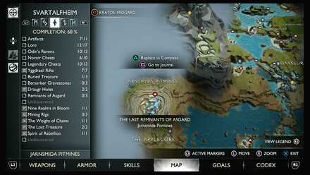 Jarnsmida Pitmines Map