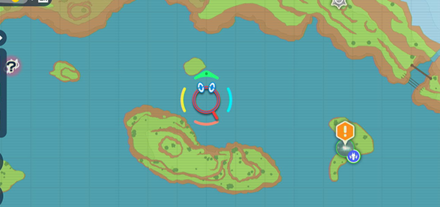 Pokemon Scarlet and Violet SV - Wild Tera Azumarill