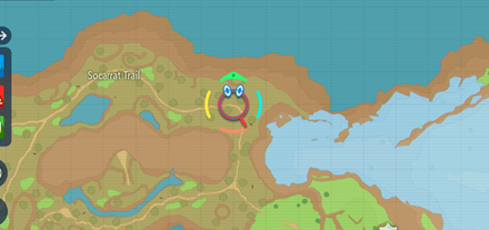 Pokemon Scarlet and Violet SV - Wild Tera Tsareena