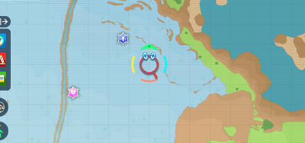 Pokemon Scarlet and Violet SV - Wild Tera Glaceon