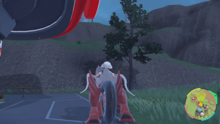 Pokemon Scarlet and Violet SV - Climb the cliff near the Fast Travel point and Head Northwest