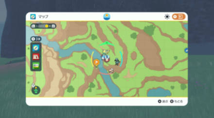 Pokemon Scarlet and Violet SV - Stake 8 Location Map View